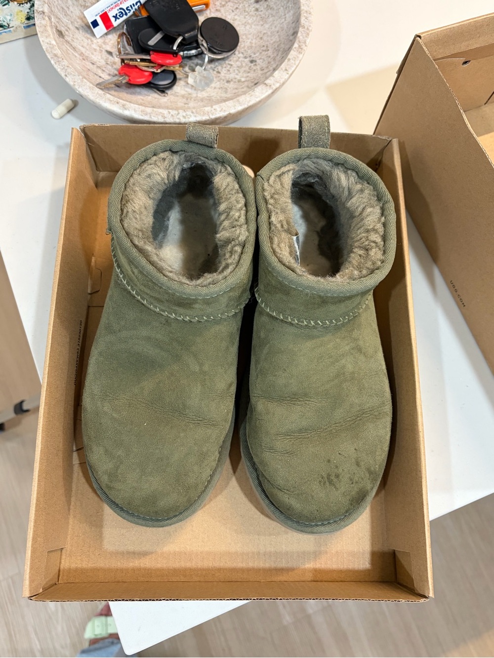 UGG Classic Ultra Mini Boot - Olive